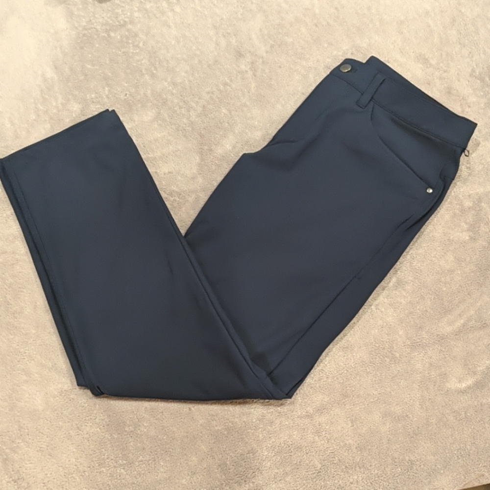 Navy Blue Straight Fit Size 31